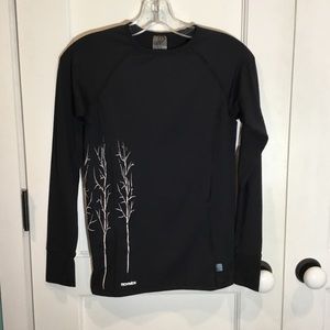 EMS Tech Wick Insulated Black Long Sleeve Shirt